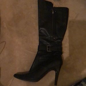 Genuine leather 9 West boots.